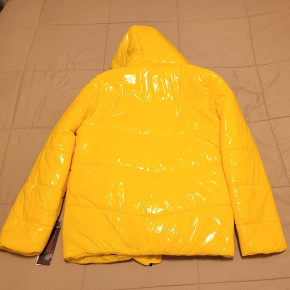 MEMBER'S ONLY WOMEN'S PUFFER NICKELODEON MASHUP PRINT LINING JACKET - Picture 16 of 16